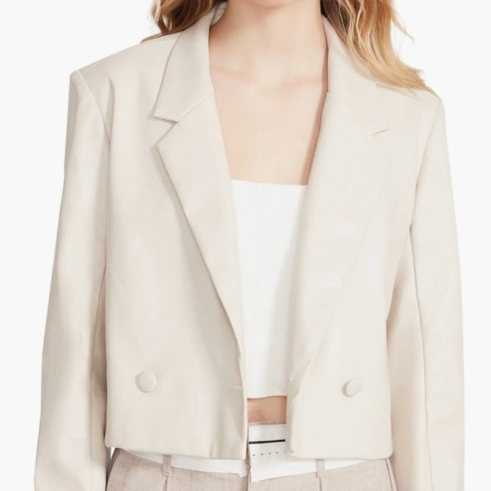 Steve Madden Women's Off-White Blazer